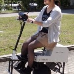 玉乗り型の１人乗り次世代型電動自動車オムニライド！セグウェイとの違いは？